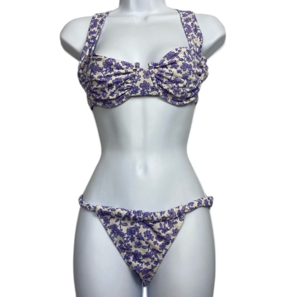 PacSun Swim Bikini Two Piece Ditsy Floral Medium Small